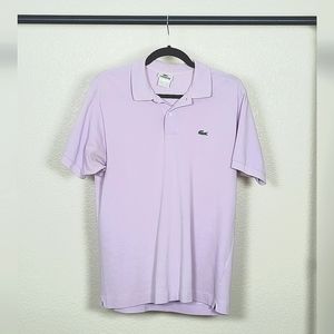 Lavender Lacoste Polo